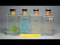 Nước hoa khuếch tán phòng Reed tự nhiên tùy chỉnh 200ml có trang trí hoa giả