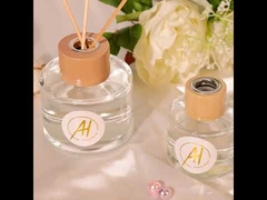 Dầu thơm cao cấp Chai thủy tinh đen Máy khuếch tán sậy 100ml