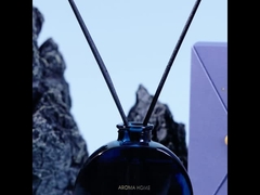 Chai thủy tinh trang trí trang nhã cổ điển Máy khuếch tán sậy 100ml có hộp quà tặng