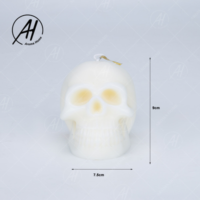 Trang trí nhà sáng tạo Halloween Sáp đậu nành Handmade Skull Nến thơm