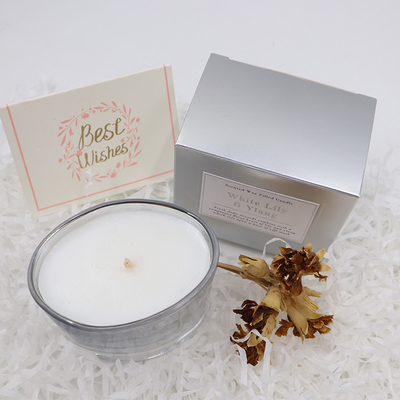 Aroma Home Nhãn hiệu riêng sang trọng Sliver Nến sáp đậu nành thơm