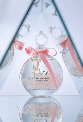 Máy khuếch tán hương thơm bưởi chùm, hoa mẫu đơn 100ml với đá đầy màu sắc