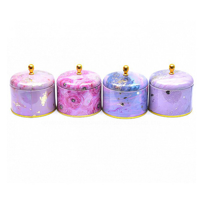 Sáp đậu nành thơm làm bằng tay Nến kim loại có thể thiếc 100ml 250ml