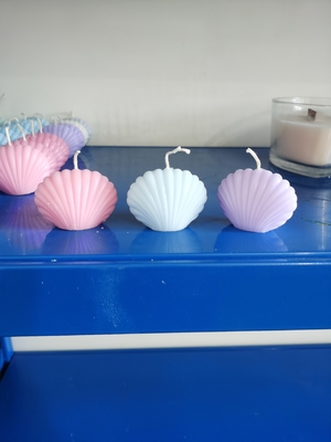 Tùy chỉnh vỏ hoa Parafin Sáp Nến Hình dạng khác nhau