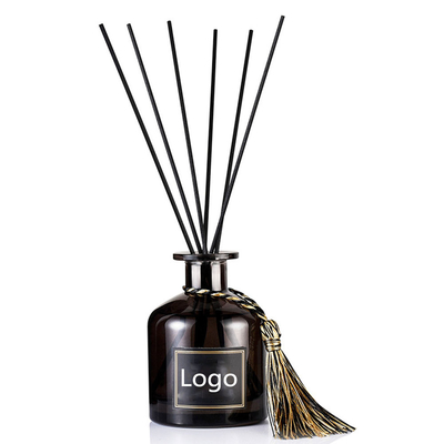 Nắp gỗ Hương thơm Mây đen Reed Diffuser Chai 50ml có thanh