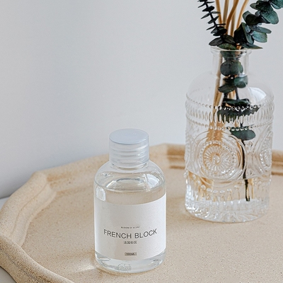 Máy làm mát không khí hương thơm hoa dập nổi Máy khuếch tán sậy tự nhiên 100ml cho văn phòng