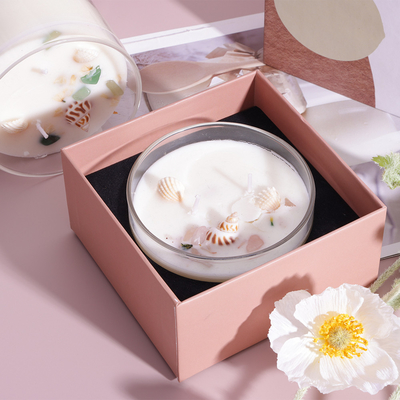 Nhãn hiệu riêng sang trọng Nến thơm thủy tinh Nến thơm cho gia đình