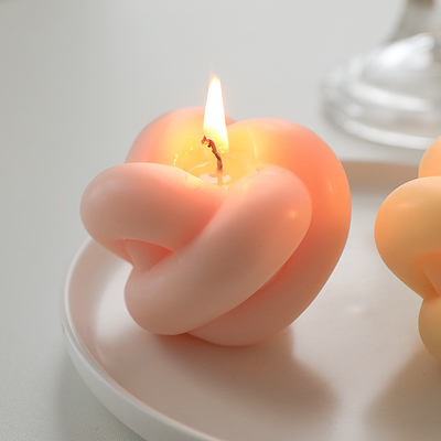 HƯƠNG THƠM NHÀ Handmade Trang Trí Nhà Dễ Thương Xoắn Nhỏ Bi Ma Thuật Nút Thắt Hình Mùi Hương Sáp Đậu Nành Khắc Nến