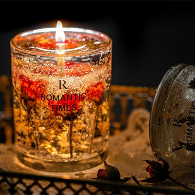 Hương Thơm Trang Trí Nhà Hoa Mùi Hương Thạch Nến Thơm Sang Trọng Nhãn Hiệu Riêng Gel Sáp Đậu Nành Nến Thơm Trong Bình Thủy Tinh