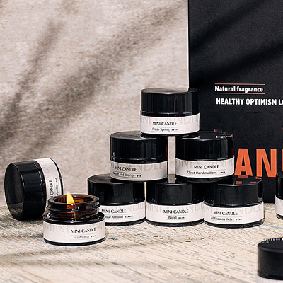 AROMA HOME Trung Quốc Mua Sắm Giá Tốt Nhất Giáng Sinh Hương Thơm Sáp Đậu Nành Mẫu 16 Cái/bộ Nến Thơm Mini