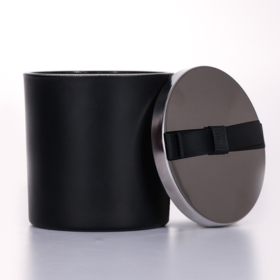 Tùy chỉnh Oem Sang trọng Sáp đậu nành lớn Thủy tinh sang trọng Hương liệu nước hoa Woodwick Nến thơm Lọ cho người phụ nữ Quà tặng S