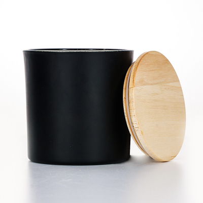 Tùy chỉnh Oem Sang trọng Sáp đậu nành lớn Thủy tinh sang trọng Hương liệu nước hoa Woodwick Nến thơm Lọ cho người phụ nữ Quà tặng S