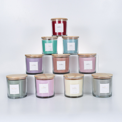 Handmade White Barn Vanilla Sage Kính ngoài trời Nến sáp đậu nành thơm cho gia đình