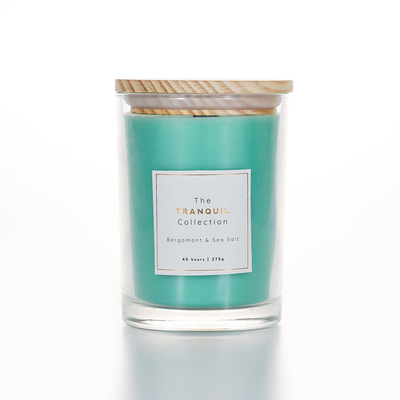 Handmade White Barn Vanilla Sage Kính ngoài trời Nến sáp đậu nành thơm cho gia đình