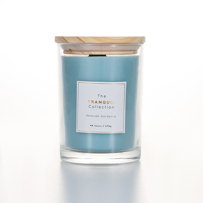 Handmade White Barn Vanilla Sage Kính ngoài trời Nến sáp đậu nành thơm cho gia đình