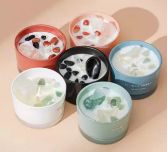 Hương thơm Mini Nến đậu nành thơm nhỏ Jar Logo tùy chỉnh Nhãn riêng với số lượng lớn