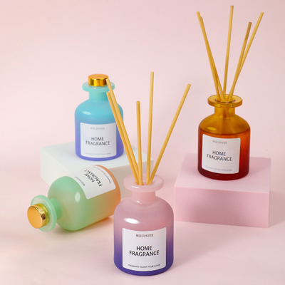 Jasmine Vanilla Musk Tinh dầu tự nhiên Luxury Gradient Reed Diffuser 100ML
