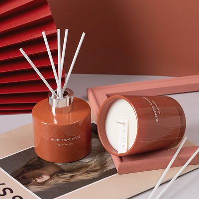 AROMA HOME Fragrance Oil Bộ hộp quà nến thơm khuếch tán sậy độc đáo