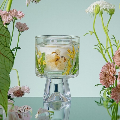 Velas Healing Hoa bất tử Ly thủy tinh Nến thơm nến thơm có túi
