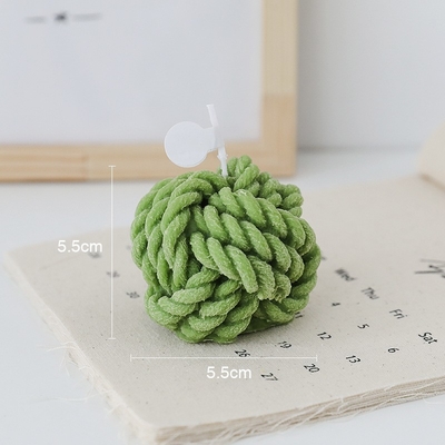 Nhãn hiệu riêng tùy chỉnh Mini Fancy White Scented Soy Candle Scentscrew Nến hữu cơ