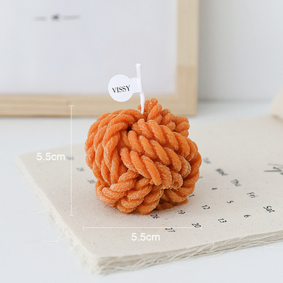 Nhãn hiệu riêng tùy chỉnh Mini Fancy White Scented Soy Candle Scentscrew Nến hữu cơ