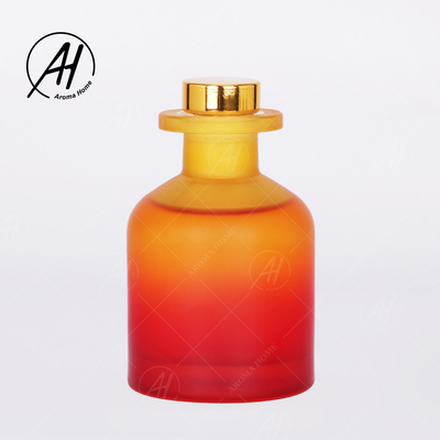 Bộ quà tặng chất lượng cao 100ml Natrral Luxury Gradient Home Fragrance Reed Diffuser Essential Oil