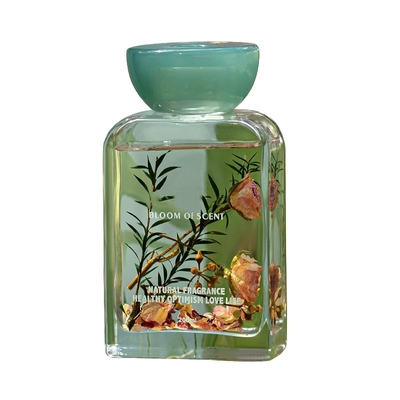 Bộ nắp nhựa tinh dầu 140ml Túi đựng nước hoa tươi Máy khuếch tán sậy có hoa hồng