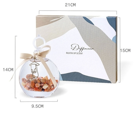 Tinh dầu thủy tinh Hương đá đầy màu sắc Hương thơm không khí trong lành Tinh thể khuếch tán hương thơm