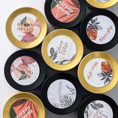 Bộ Quà Tặng Nến Decor Jar 100% Sáp Đậu Nành Du Lịch Thiếc Nến Thơm 5 Cái/bộ