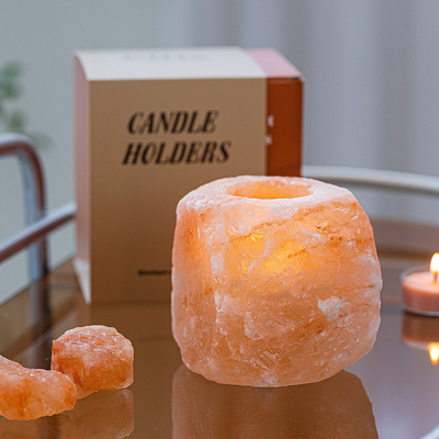 Trang Trí Đá Pha Lê Bộ Đèn Đá 4 Chân Nến Tealight