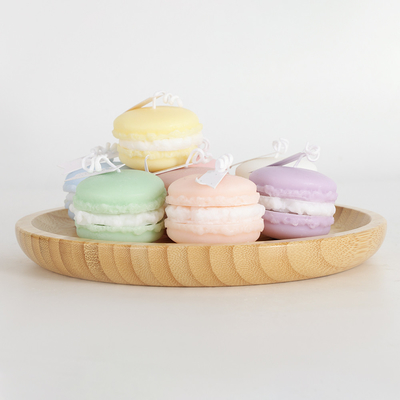 Nhãn hiệu riêng Fruit Aroma Mini Soy Wax Macaron Nến thủ công cho phòng tắm
