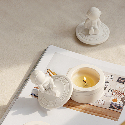 Thạch cao Không gian Phi hành gia Velas Nến thơm tinh thể chữa bệnh