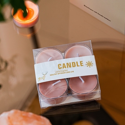 Đèn xông tinh dầu đá pha lê Bộ 4 chân nến Tealight cho đám cưới