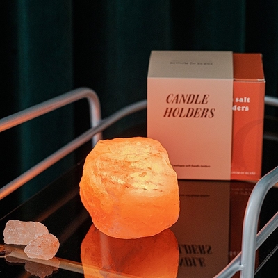 Đèn xông tinh dầu đá pha lê Bộ 4 chân nến Tealight cho đám cưới