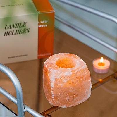 Đèn xông tinh dầu đá pha lê Bộ 4 chân nến Tealight cho đám cưới