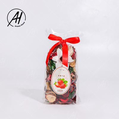 Màu hồng đỏ sang trọng Bó hoa khô 230G để trang trí Quà tặng ngày lễ tình nhân