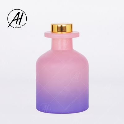 Trang trí nội thất Nước hoa Gradient Essence Oil Aroma Reed Diffuser With Box