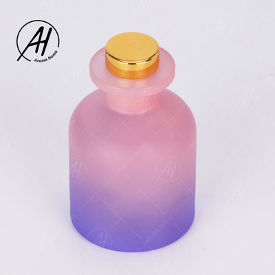 Trang trí nội thất Nước hoa Gradient Essence Oil Aroma Reed Diffuser With Box