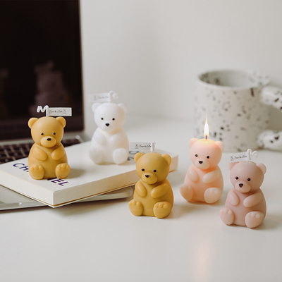 Nến thơm hình gấu bông dễ thương AROMA HOME DIY tùy chỉnh