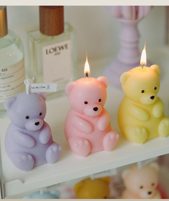Nến thơm hình gấu bông dễ thương AROMA HOME DIY tùy chỉnh