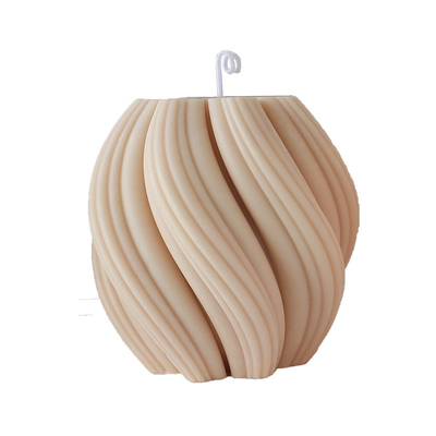 Aroma Home Unique Stock Hình dạng xoáy Nến thơm sáp đậu nành cho khách sạn đám cưới