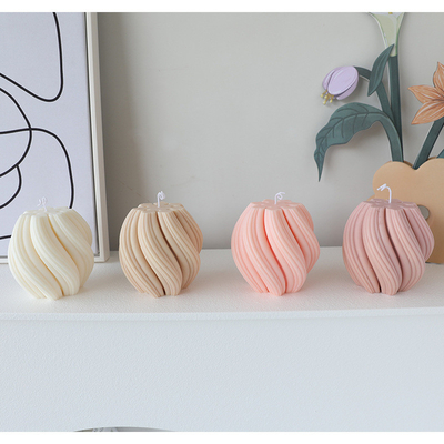 Aroma Home Unique Stock Hình dạng xoáy Nến thơm sáp đậu nành cho khách sạn đám cưới