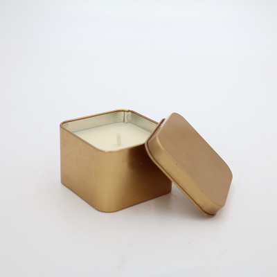 Nến khoa học kim loại hình vuông 5 Oz 14 Oz được cá nhân hóa cho du lịch