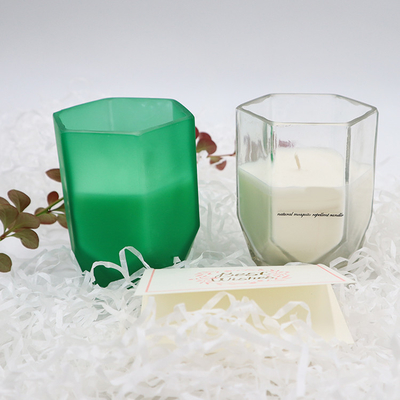 Aroma Home Soy Wax Nến thơm với lọ nến hình lục giác tùy chỉnh để trang trí nội thất