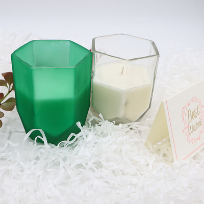 Aroma Home Soy Wax Nến thơm với lọ nến hình lục giác tùy chỉnh để trang trí nội thất