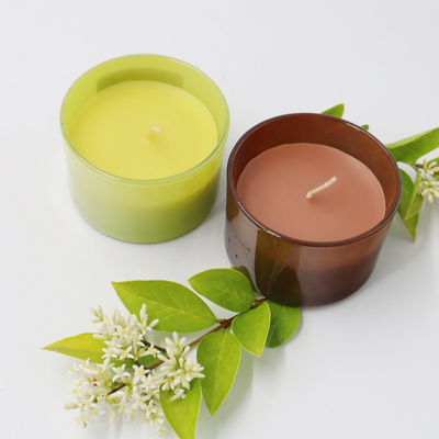 Sáp Đậu Nành OEM Hương thơm Nhà Nến Dừa Và Vôi 4oz