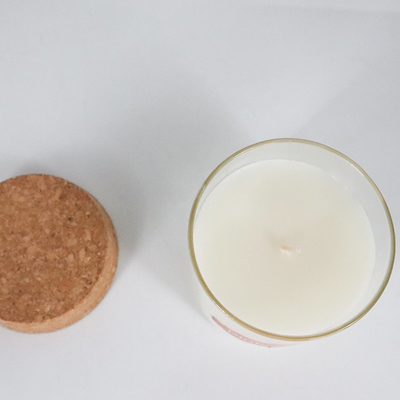 8oz Nến Thơm Sáp Tự Nhiên Bạc Hà Bạch Đàn Có Nắp Nút
