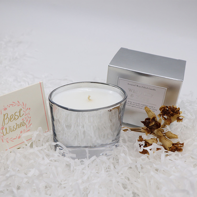 Aroma Home Nhãn hiệu riêng sang trọng Sliver Nến sáp đậu nành thơm