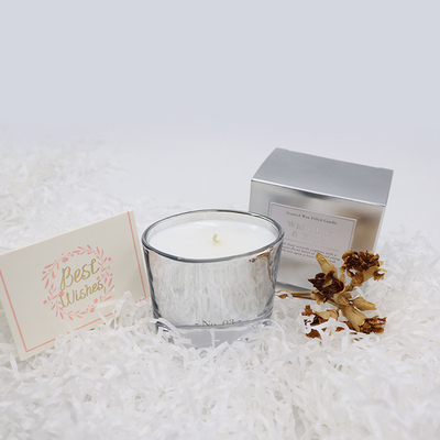 Aroma Home Nhãn hiệu riêng sang trọng Sliver Nến sáp đậu nành thơm