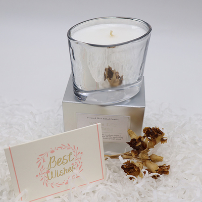Aroma Home Nhãn hiệu riêng sang trọng Sliver Nến sáp đậu nành thơm